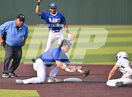 Thumbnail 3 in Marion vs Blanco (UIL 3A Region 4 Baseball Regional Quarterfinals) photogallery.