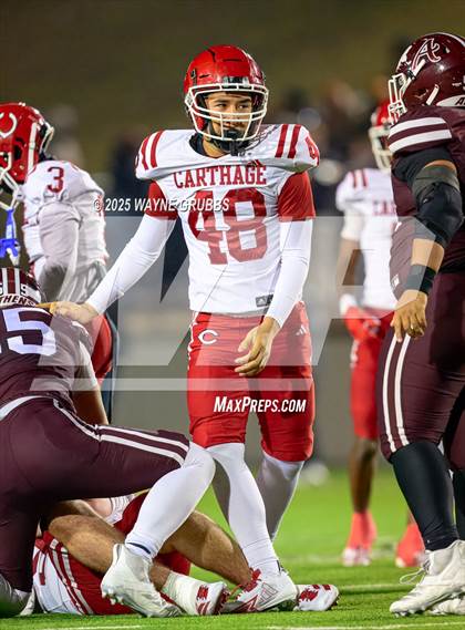 Thumbnail 1 in Carthage @ Athens (UIL 4A D2 Football Region Final) photogallery.