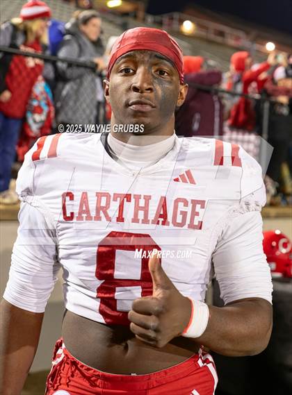 Thumbnail 2 in Carthage @ Athens (UIL 4A D2 Football Region Final) photogallery.