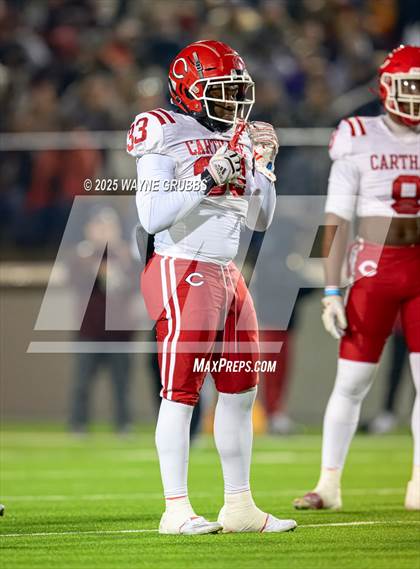 Thumbnail 1 in Carthage @ Athens (UIL 4A D2 Football Region Final) photogallery.