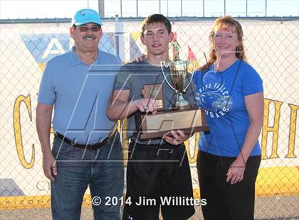 Thumbnail 3 in Chino Valley vs. Blue Ridge (AIA Final) photogallery.