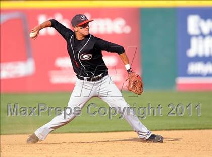 Thumbnail 2 in Etiwanda vs. Glendora (Battle of the Baseline League) photogallery.
