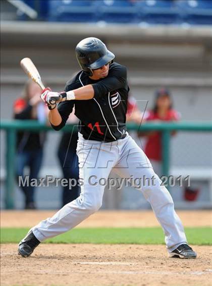 Thumbnail 3 in Etiwanda vs. Glendora (Battle of the Baseline League) photogallery.