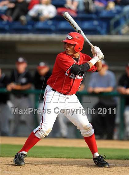 Thumbnail 3 in Etiwanda vs. Glendora (Battle of the Baseline League) photogallery.