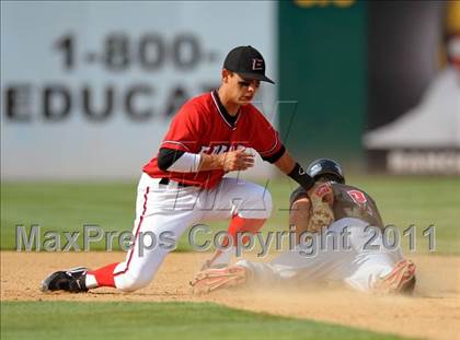Thumbnail 1 in Etiwanda vs. Glendora (Battle of the Baseline League) photogallery.