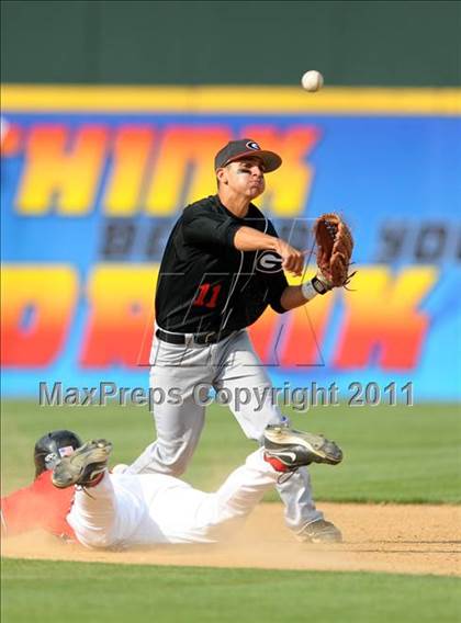 Thumbnail 2 in Etiwanda vs. Glendora (Battle of the Baseline League) photogallery.