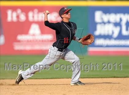 Thumbnail 3 in Etiwanda vs. Glendora (Battle of the Baseline League) photogallery.