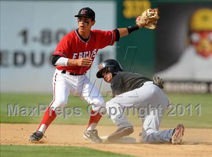 Thumbnail 2 in Etiwanda vs. Glendora (Battle of the Baseline League) photogallery.