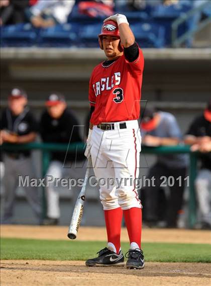 Thumbnail 2 in Etiwanda vs. Glendora (Battle of the Baseline League) photogallery.
