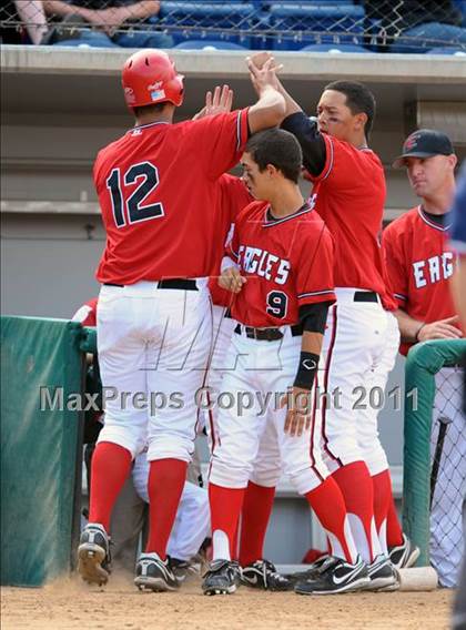 Thumbnail 1 in Etiwanda vs. Glendora (Battle of the Baseline League) photogallery.