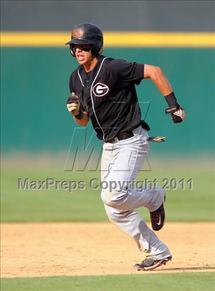 Thumbnail 3 in Etiwanda vs. Glendora (Battle of the Baseline League) photogallery.