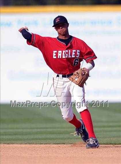 Thumbnail 1 in Etiwanda vs. Glendora (Battle of the Baseline League) photogallery.