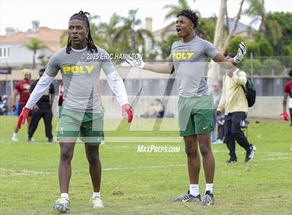 Thumbnail 2 in Long Beach Poly vs Oaks Christian (Battle at the Beach) photogallery.