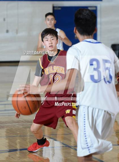 Thumbnail 3 in El Rancho vs Wilson (Cal High Tournament) photogallery.