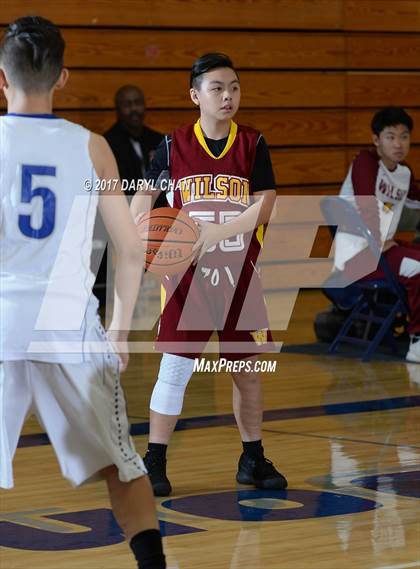 Thumbnail 2 in El Rancho vs Wilson (Cal High Tournament) photogallery.