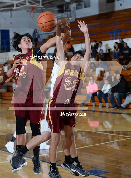 Thumbnail 1 in El Rancho vs Wilson (Cal High Tournament) photogallery.