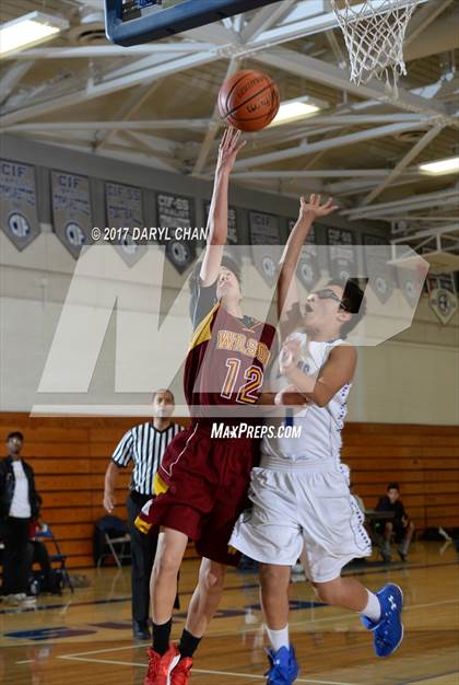Thumbnail 1 in El Rancho vs Wilson (Cal High Tournament) photogallery.
