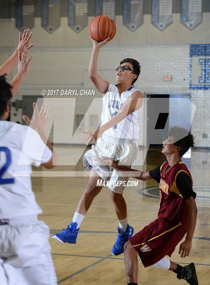Thumbnail 2 in El Rancho vs Wilson (Cal High Tournament) photogallery.