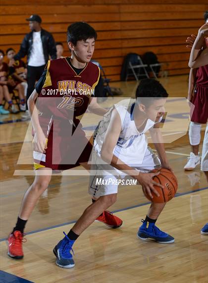 Thumbnail 3 in El Rancho vs Wilson (Cal High Tournament) photogallery.