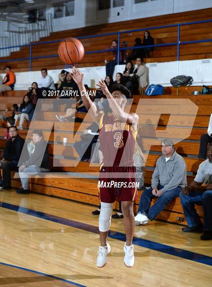 Thumbnail 2 in El Rancho vs Wilson (Cal High Tournament) photogallery.