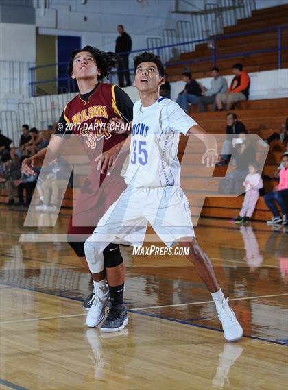 Thumbnail 2 in El Rancho vs Wilson (Cal High Tournament) photogallery.