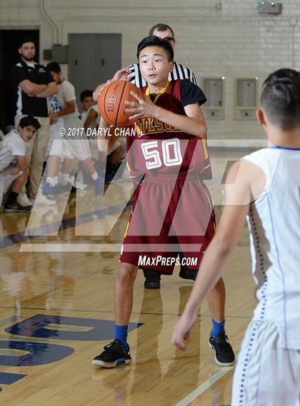 Thumbnail 3 in El Rancho vs Wilson (Cal High Tournament) photogallery.