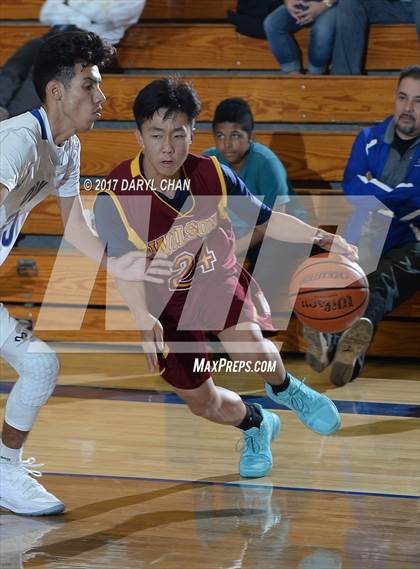 Thumbnail 3 in El Rancho vs Wilson (Cal High Tournament) photogallery.