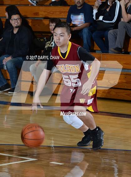 Thumbnail 2 in El Rancho vs Wilson (Cal High Tournament) photogallery.