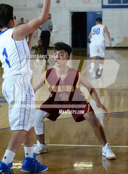 Thumbnail 2 in El Rancho vs Wilson (Cal High Tournament) photogallery.