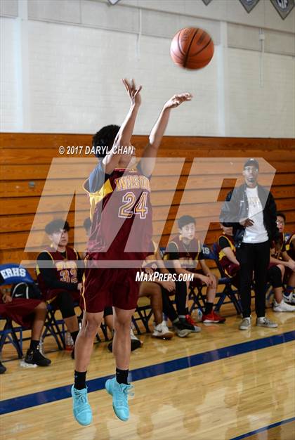 Thumbnail 2 in El Rancho vs Wilson (Cal High Tournament) photogallery.