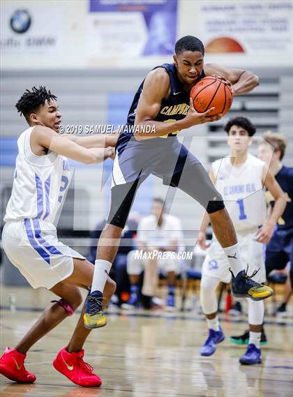 Thumbnail 1 in Campbell Hall vs  El Camino Real (Spot Up Southern Classic)  photogallery.