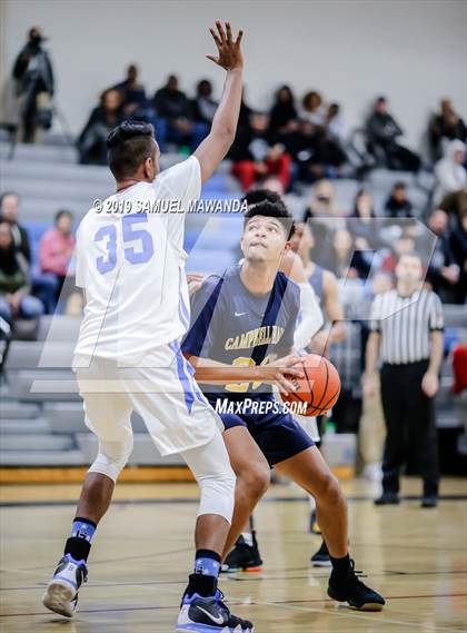 Thumbnail 3 in Campbell Hall vs  El Camino Real (Spot Up Southern Classic)  photogallery.