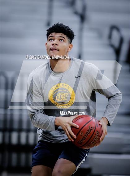 Thumbnail 2 in Campbell Hall vs  El Camino Real (Spot Up Southern Classic)  photogallery.