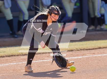 Thumbnail 1 in Burke County vs Bainbridge (GHSA 4A Super Regional) photogallery.