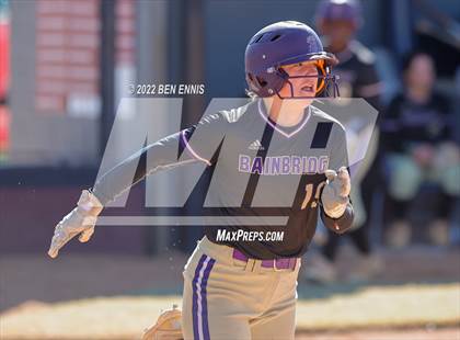 Thumbnail 2 in Burke County vs Bainbridge (GHSA 4A Super Regional) photogallery.