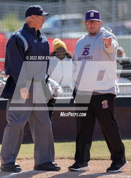 Thumbnail 1 in Burke County vs Bainbridge (GHSA 4A Super Regional) photogallery.