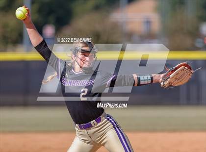 Thumbnail 2 in Burke County vs Bainbridge (GHSA 4A Super Regional) photogallery.