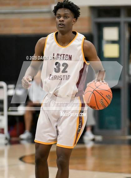 Thumbnail 3 in Layton Christian Academy vs. St. John Bosco (Hoophall West - Nike TOC) photogallery.