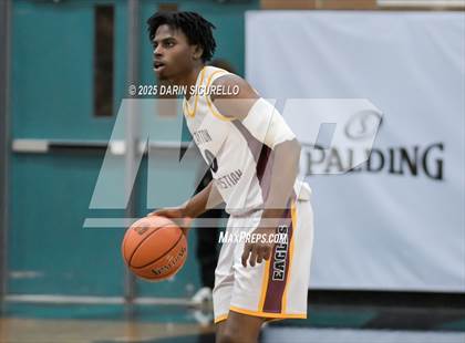Thumbnail 2 in Layton Christian Academy vs. St. John Bosco (Hoophall West - Nike TOC) photogallery.