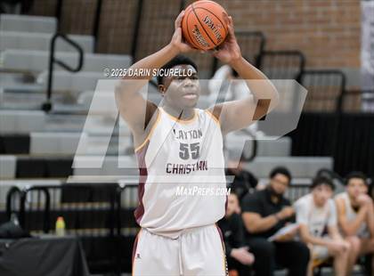 Thumbnail 2 in Layton Christian Academy vs. St. John Bosco (Hoophall West - Nike TOC) photogallery.