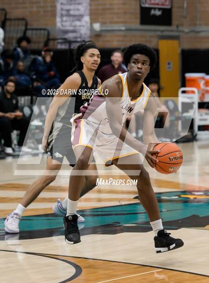 Thumbnail 3 in Layton Christian Academy vs. St. John Bosco (Hoophall West - Nike TOC) photogallery.