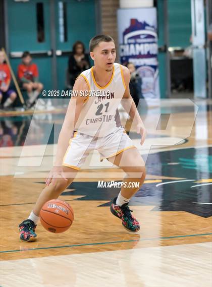 Thumbnail 3 in Layton Christian Academy vs. St. John Bosco (Hoophall West - Nike TOC) photogallery.