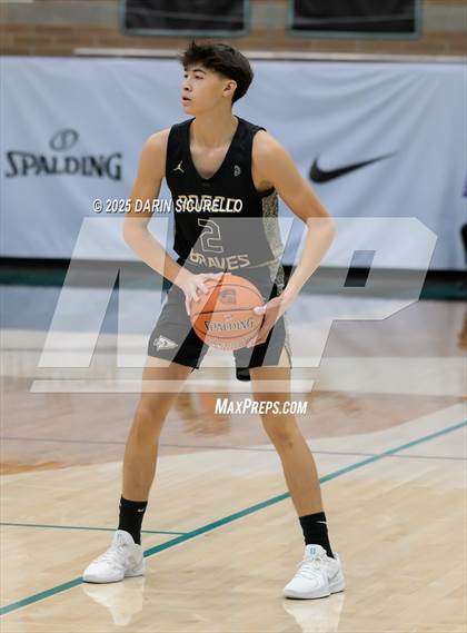 Thumbnail 3 in Layton Christian Academy vs. St. John Bosco (Hoophall West - Nike TOC) photogallery.