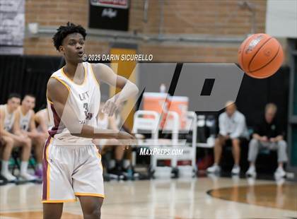 Thumbnail 3 in Layton Christian Academy vs. St. John Bosco (Hoophall West - Nike TOC) photogallery.