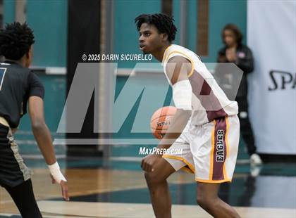 Thumbnail 1 in Layton Christian Academy vs. St. John Bosco (Hoophall West - Nike TOC) photogallery.