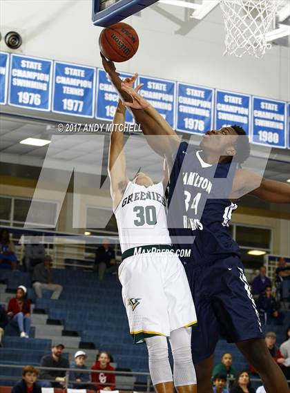 Thumbnail 3 in Christ School vs. Hamilton Heights Christian Academy (Dr Pepper Classic) photogallery.