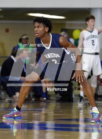 Thumbnail 1 in Christ School vs. Hamilton Heights Christian Academy (Dr Pepper Classic) photogallery.