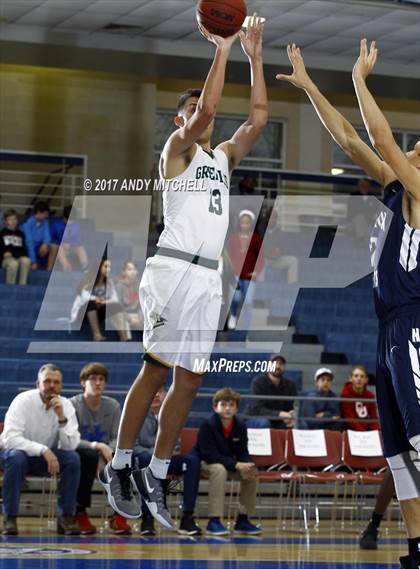 Thumbnail 3 in Christ School vs. Hamilton Heights Christian Academy (Dr Pepper Classic) photogallery.