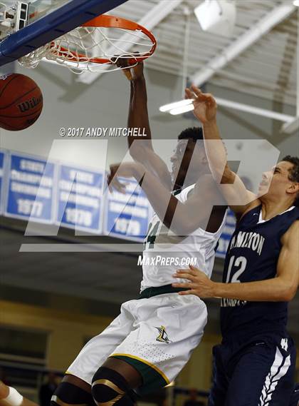 Thumbnail 2 in Christ School vs. Hamilton Heights Christian Academy (Dr Pepper Classic) photogallery.