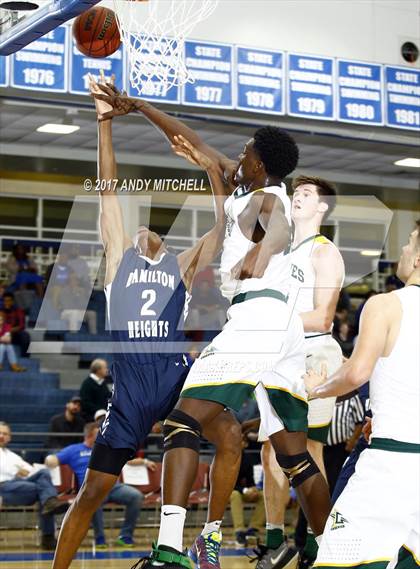 Thumbnail 2 in Christ School vs. Hamilton Heights Christian Academy (Dr Pepper Classic) photogallery.